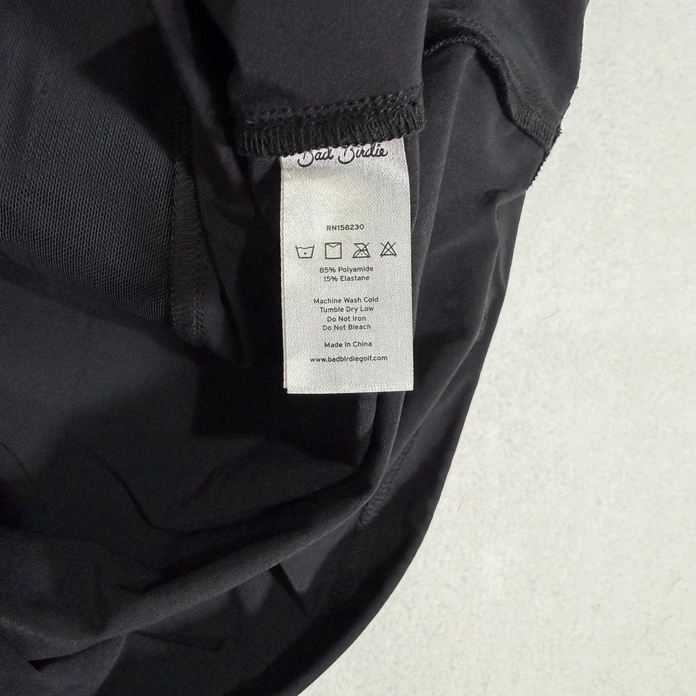 NWT‎ Bad Birdie Men's Bad Elements Lightweight Wind Golf Vest Small Black